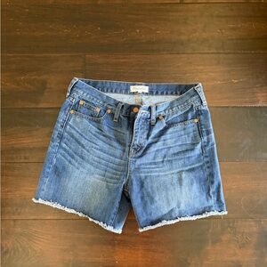 Madewell Classic Blue Denim Shorts